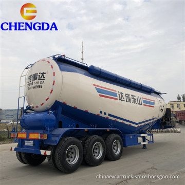 3 assi V Tipo 45 Tone Cement Powder Tanker Semi di vendita in vendita